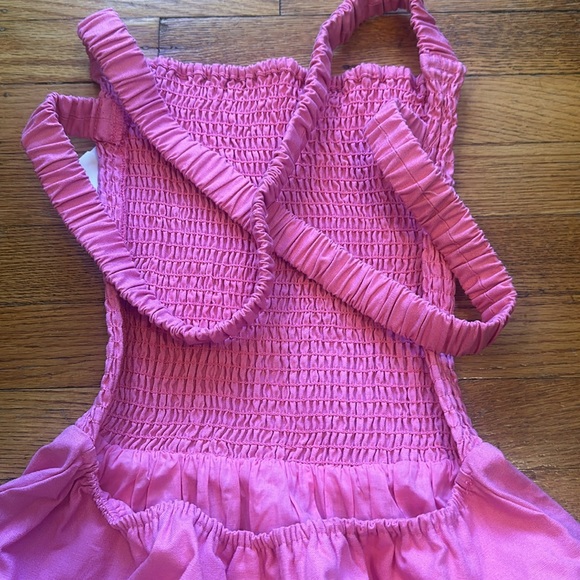 Pretty in pink Isalis backless summer dress size Medium - Picture 4 of 4